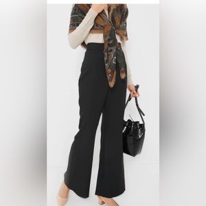 Black tuckernuck wide leg Paige XS